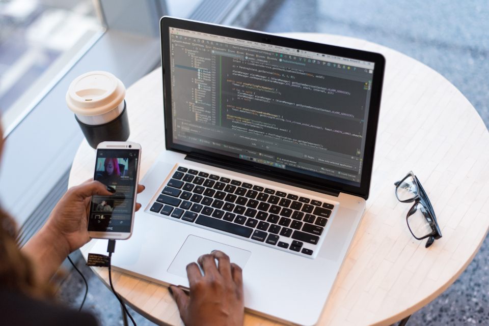 Software testing on a laptop